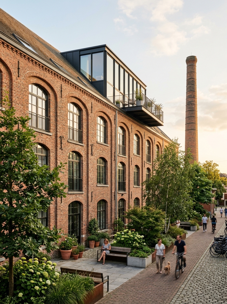 Renovation project on a historical arsenal site in Ghent